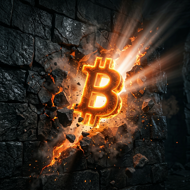 Bitcoin durchbricht Mauern