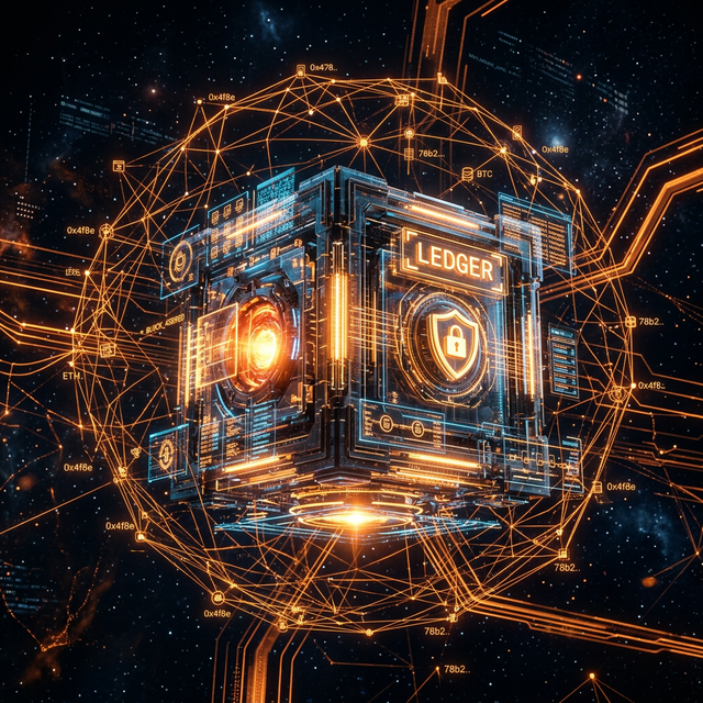 Bitcoin als digitales sicheres Netzwerk